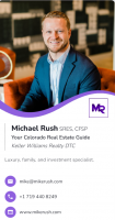 Agent Michael Rush (Ph: +17194408249), MLS ID: 55050184